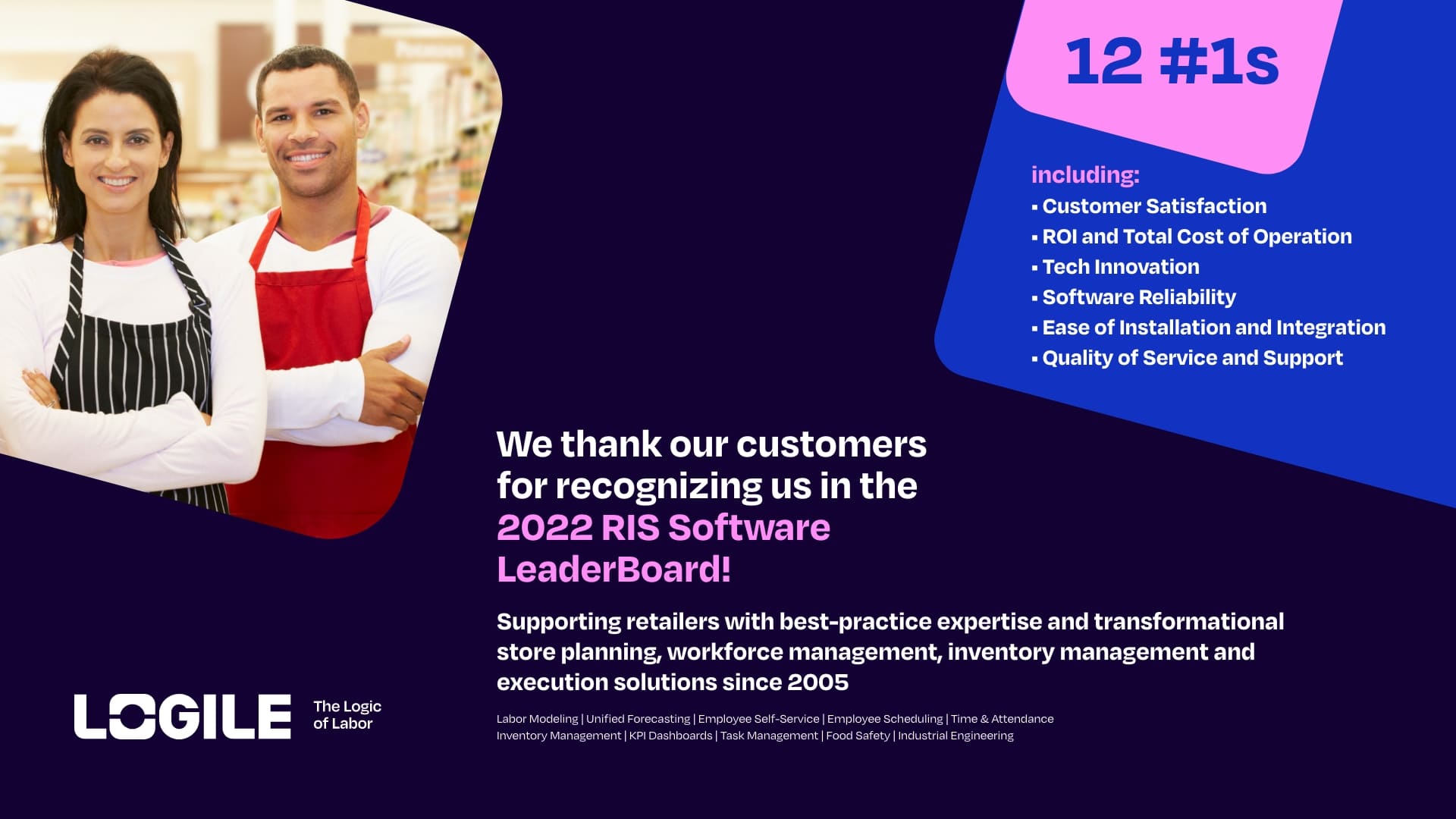 : Retailers Rank Logile as a Top Retail Technology Provider on RIS News’ Software LeaderBoard for the Sixth Consecutive Year thumbnail